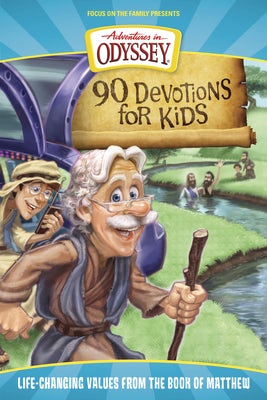 Cover image for 90 Devotions for Kids in Matthew, isbn: 9781589976771