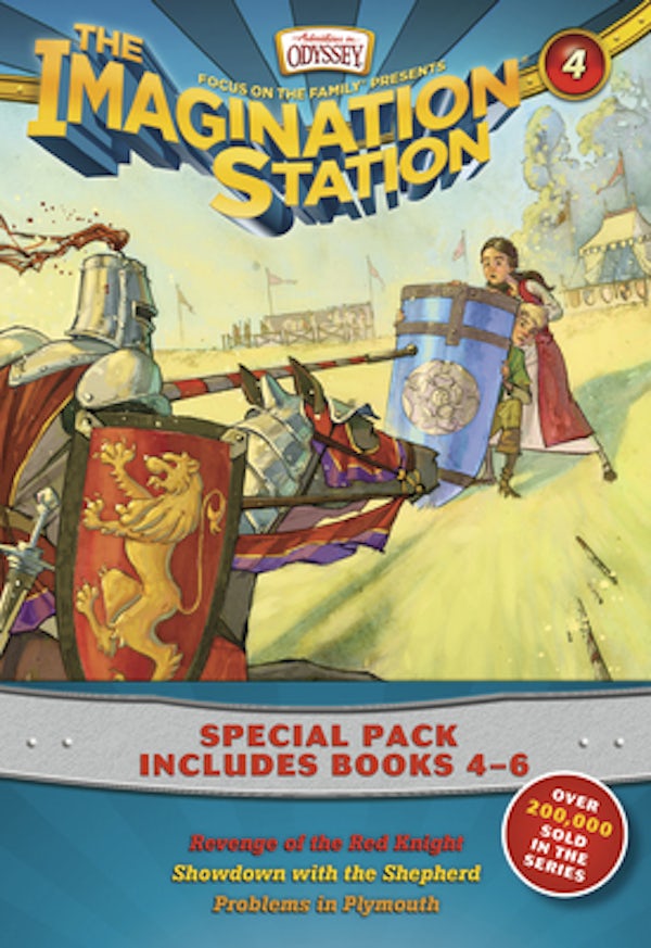 Cover image for Imagination Station Books 3-Pack: Revenge of the Red Knight / Showdown with the Shepherd / Problems in Plymouth, isbn: 9781589976962