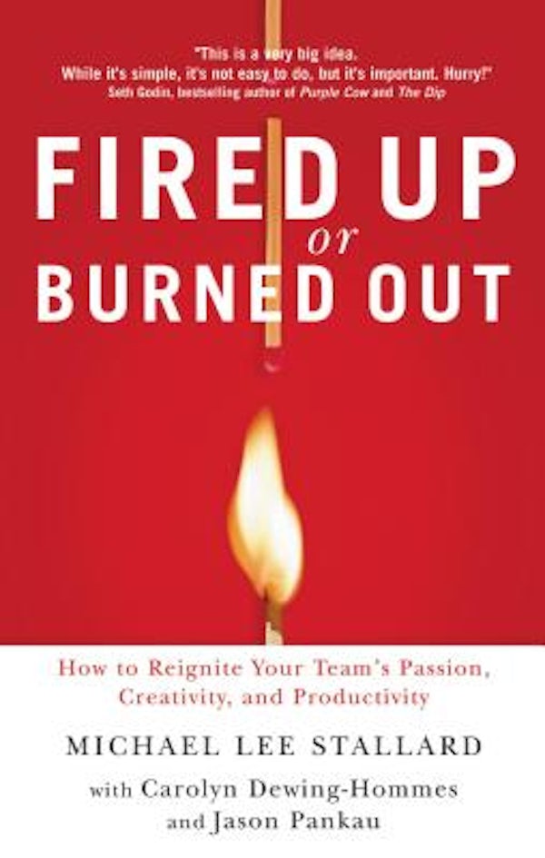 Cover image for The Fired Up or Burned Out, isbn: 9781595552815