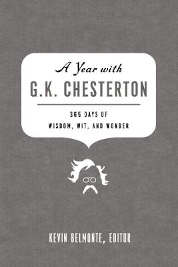 Cover image for A Year with G. K. Chesterton, isbn: 9781595554932