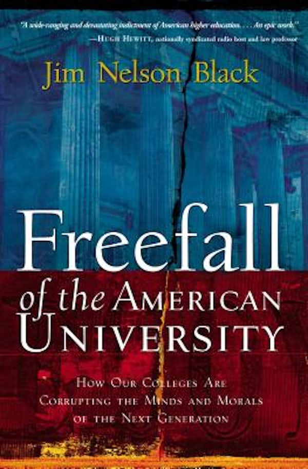 Cover image for The Freefall of the American University, isbn: 9781595555540