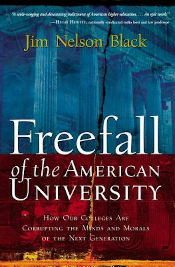 Cover image for The Freefall of the American University, isbn: 9781595555540