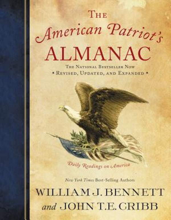 Cover image for The American Patriot's Almanac, isbn: 9781595555663