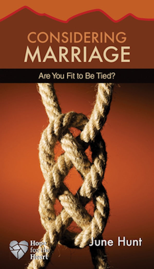 Cover image for Considering Marriage, isbn: 9781596366763