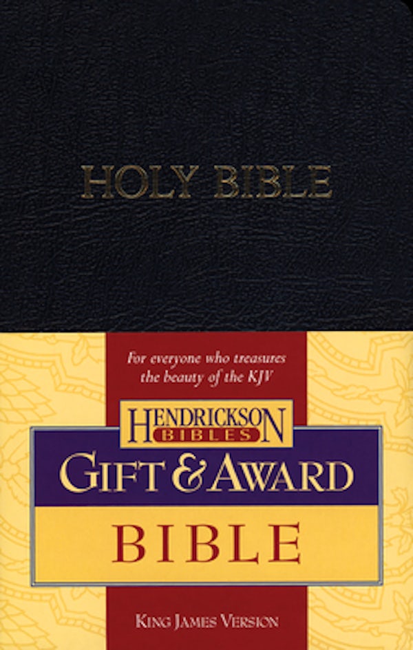 Cover image for Gift & Award Bible-KJV, isbn: 9781598560206