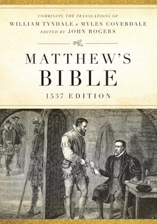 Cover image for Matthew's Bible-OE-1537, isbn: 9781598563498