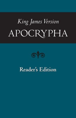 Cover image for Apocrypha-KJV-Reader's, isbn: 9781598564648