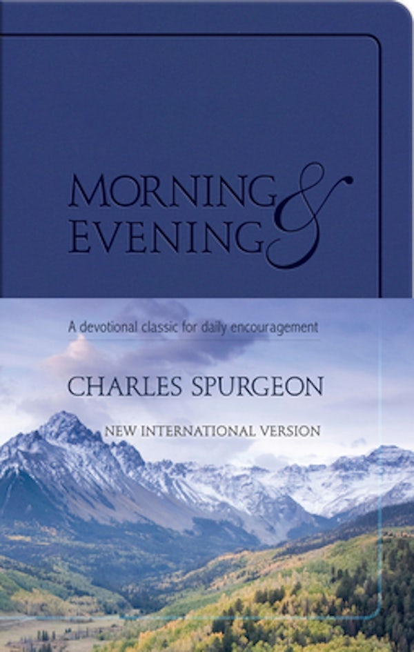 Cover image for Morning and Evening (Niv), isbn: 9781598566765