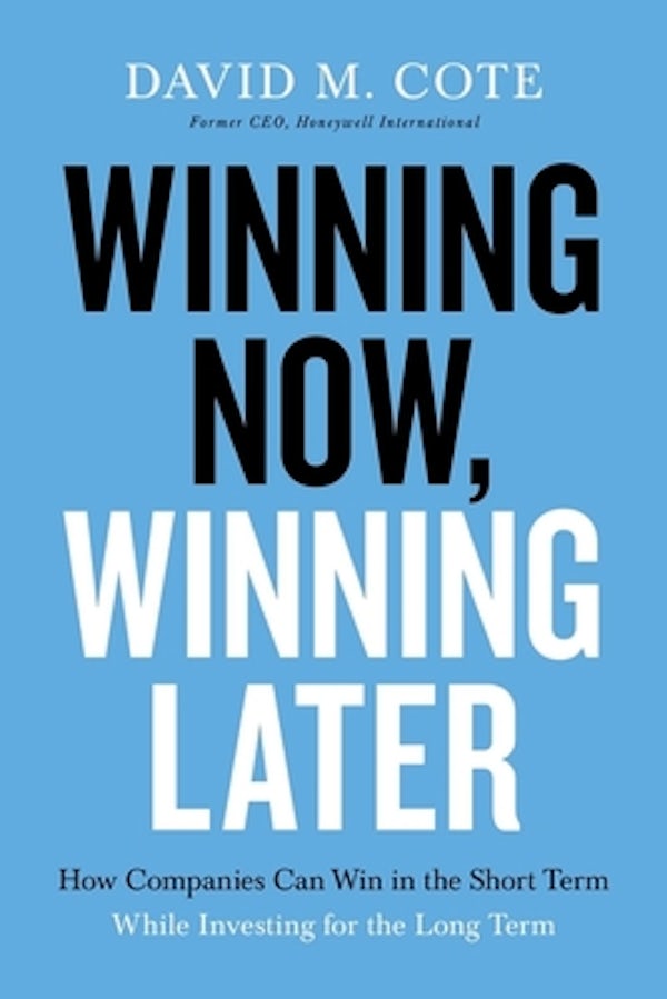 Cover image for Winning Now, Winning Later, isbn: 9781599510217