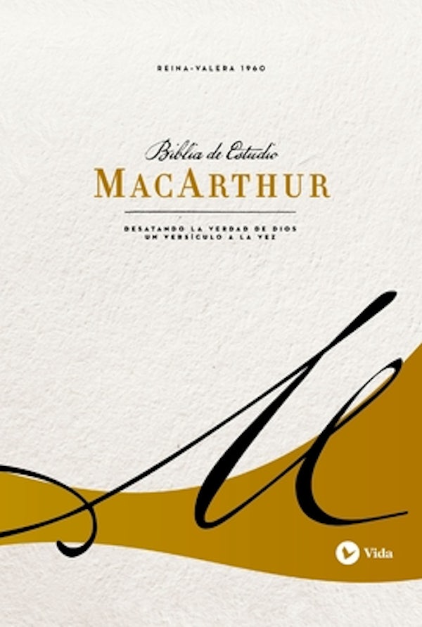 Cover image for Biblia de Estudio MacArthur-Rvr 1960, isbn: 9781602552951