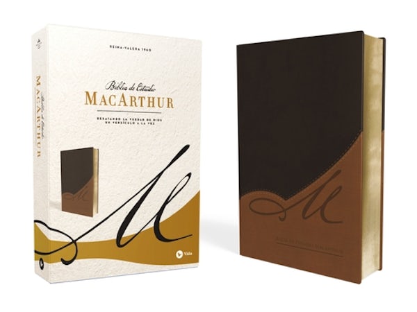 Cover image for Biblia de Estudio MacArthur-Rvr 1960, isbn: 9781602552968