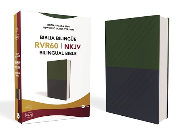 Cover image for Biblia Bilingue-PR-Rvr 1960/NKJV, isbn: 9781602554443