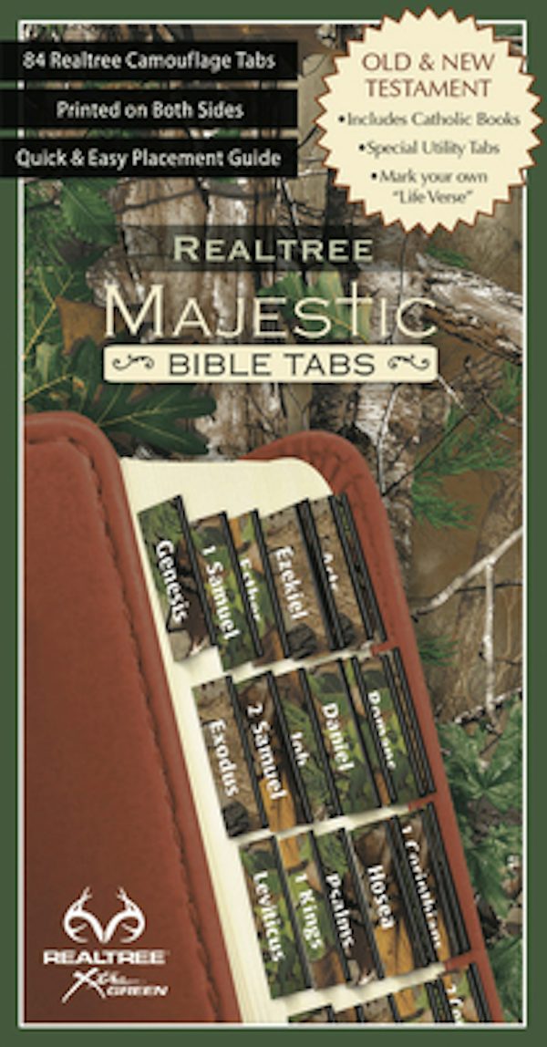 Cover image for Realtree(tm) Majestic Bible Tabs - Camo Version, isbn: 9781609369286