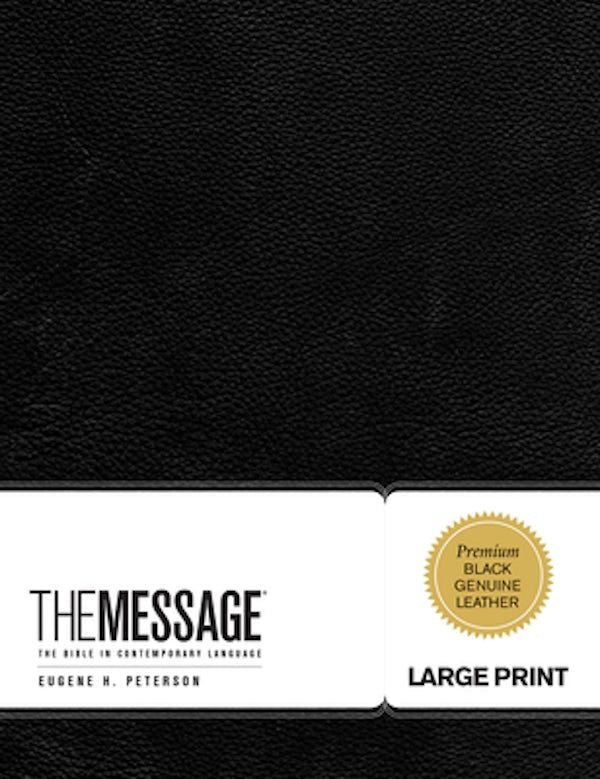 Cover image for Message Large Print Bible-MS, isbn: 9781617471681