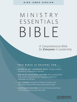 Cover image for Ministry Essentials Bible-KJV, isbn: 9781619705937