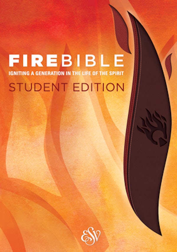 Cover image for Fire Bible-ESV-Student, isbn: 9781619706910