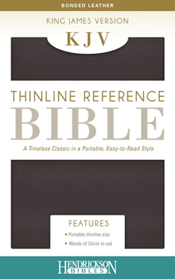 Cover image for Thinline Reference Bible-KJV, isbn: 9781619707221