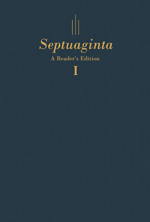 Cover image for Septuaginta: A Reader's Edition, Hardcover (2 Vols), isbn: 9781619708433