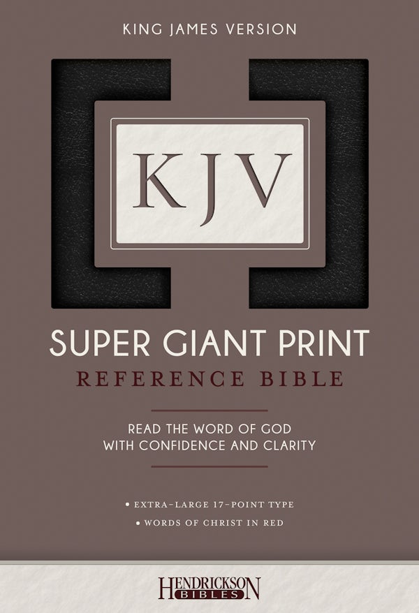 Cover image for KJV Super Giant Print Bible, isbn: 9781619709690