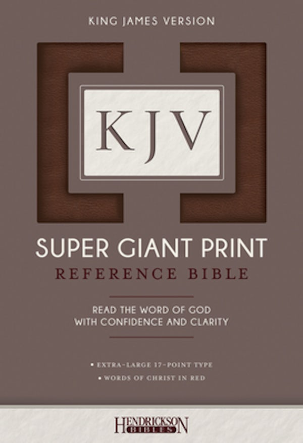 Cover image for KJV Super Giant Print Bible, isbn: 9781619709713