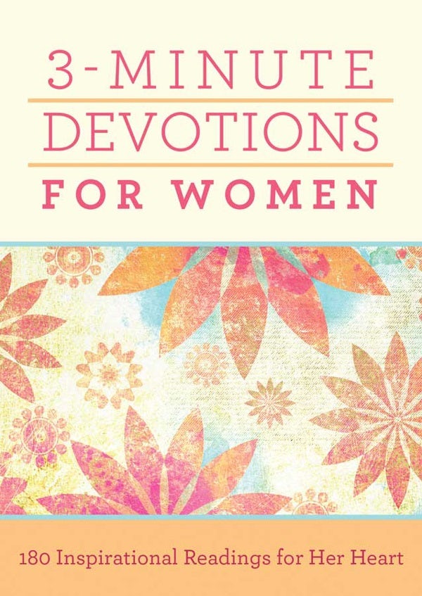 Cover image for 3-Minute Devotions for Women, isbn: 9781620297353