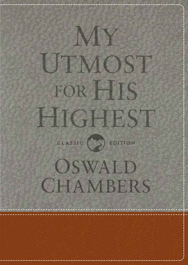 Cover image for My Utmost for His Highest, isbn: 9781627078801
