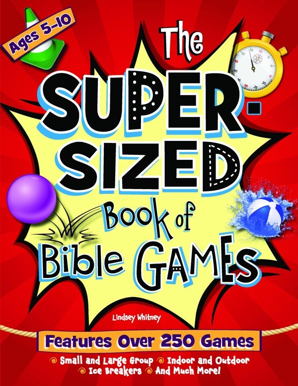 Cover image for The Super-Sized Book of Bible Games, isbn: 9781628625462