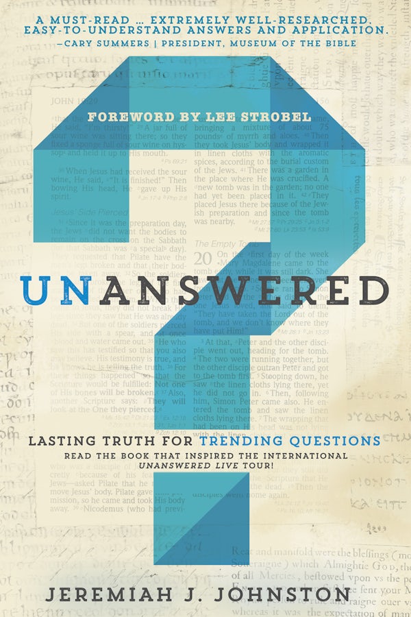 Cover image for Unanswered, isbn: 9781629116563