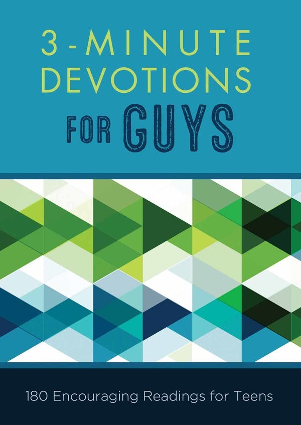 Cover image for 3-Minute Devotions for Guys, isbn: 9781630588571