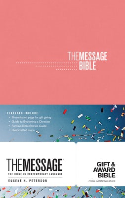 Cover image for The Message Gift and Award Bible, isbn: 9781631467721