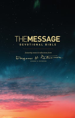 Cover image for The Message Devotional Bible, isbn: 9781631468223