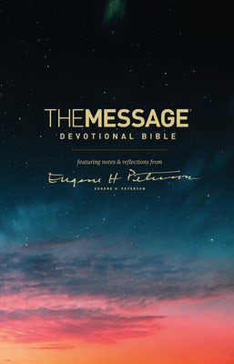 Cover image for The Message Devotional Bible, isbn: 9781631468230