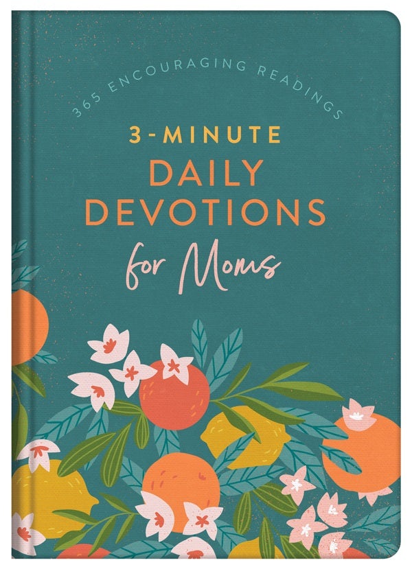 Cover image for 3-Minute Daily Devotions for Moms, isbn: 9781636091808
