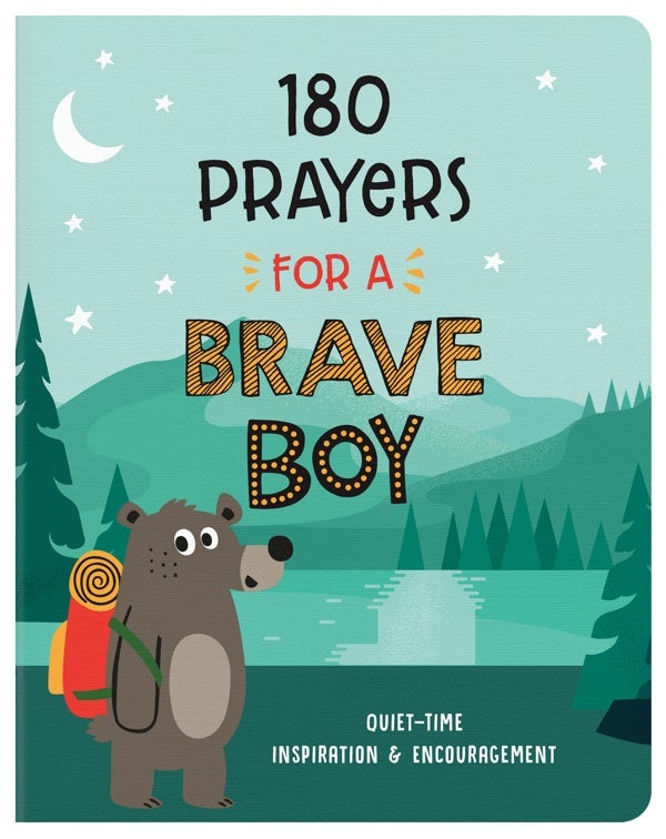Cover image for 180 Prayers for a Brave Boy, isbn: 9781636091907