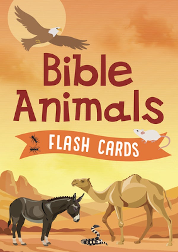 Cover image for Bible Animals Flash Cards, isbn: 9781636092744