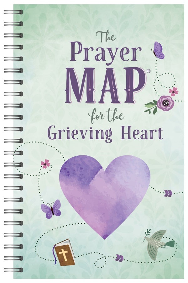Cover image for The Prayer Map for the Grieving Heart, isbn: 9781636093062
