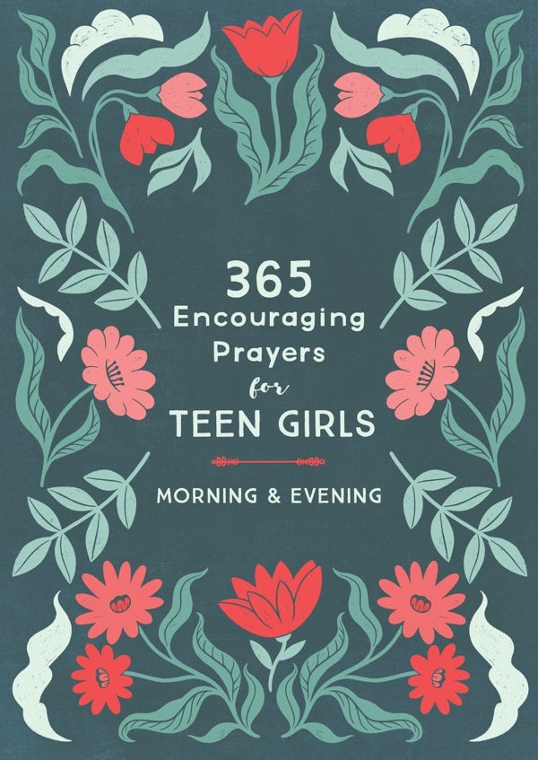 Cover image for 365 Encouraging Prayers for Teen Girls, isbn: 9781636093918