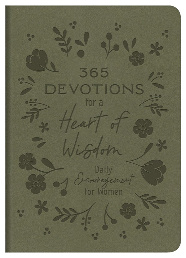 Cover image for 365 Devotions for a Heart of Wisdom, isbn: 9781636093925