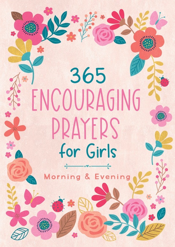 Cover image for 365 Encouraging Prayers for Girls, isbn: 9781636093932