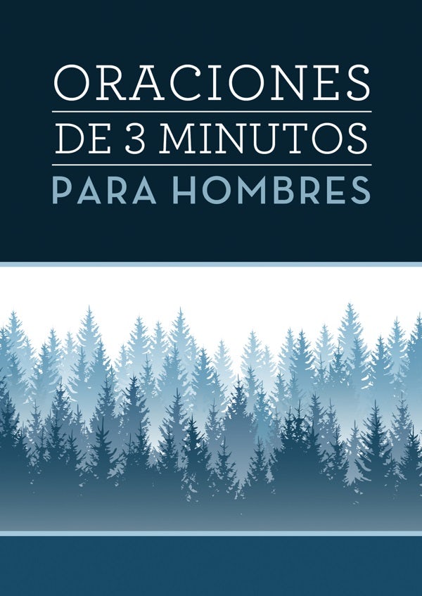 Cover image for Oraciones de 3 Minutos Para Hombres, isbn: 9781636094489