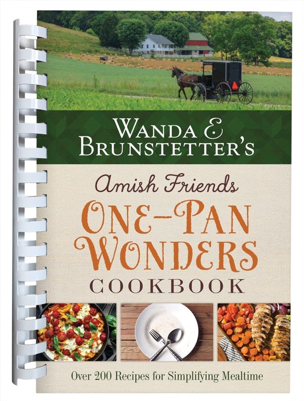 Cover image for Wanda E. Brunstetter's Amish Friends One-Pan Wonders Cookbook, isbn: 9781636095257