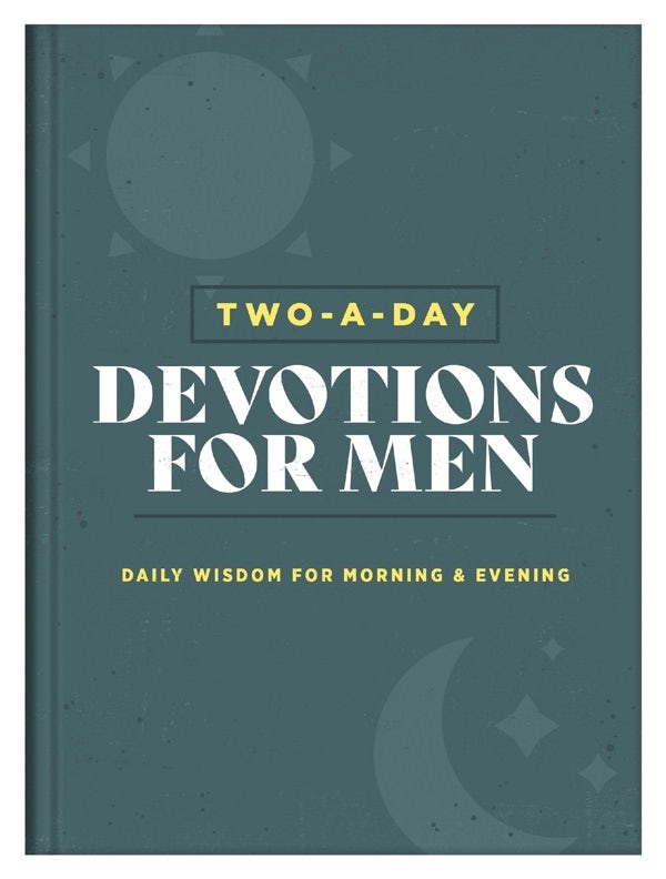 Cover image for Two-A-Day Devotions for Men, isbn: 9781636095547