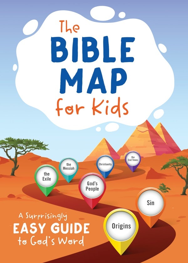 Cover image for The Bible Map for Kids, isbn: 9781636095646