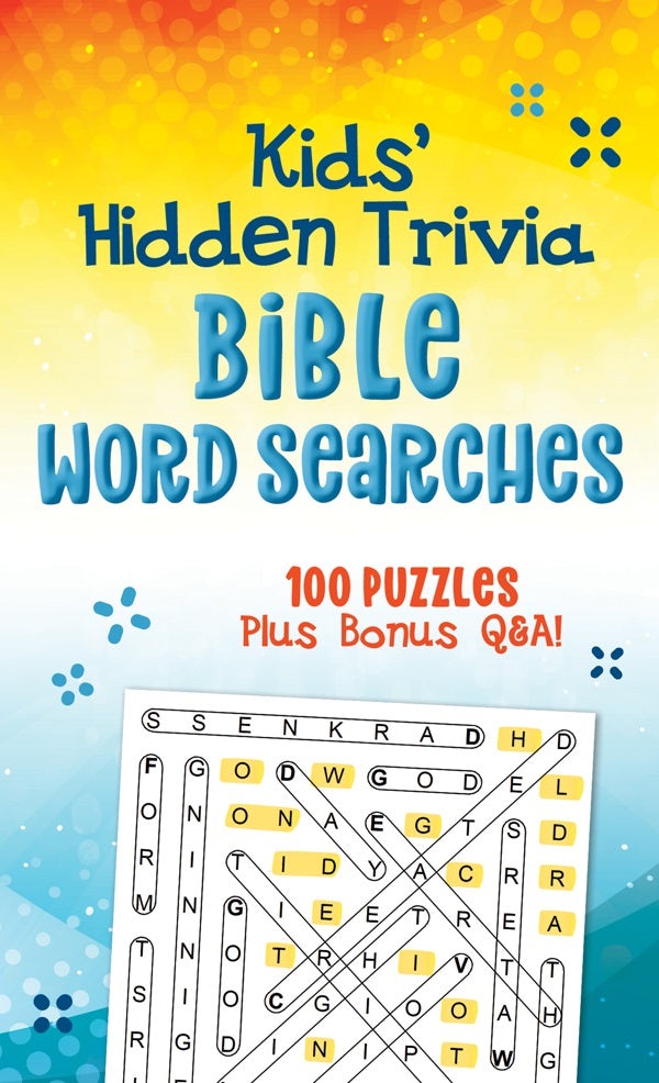 Cover image for Kids' Hidden Trivia Bible Word Searches, isbn: 9781636097565