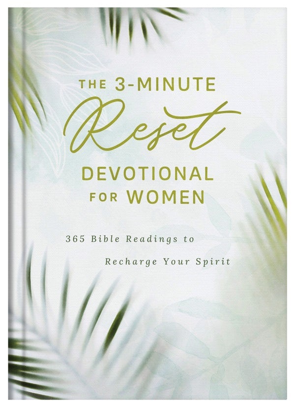 Cover image for The 3-Minute Reset Devotional for Women, isbn: 9781636098074