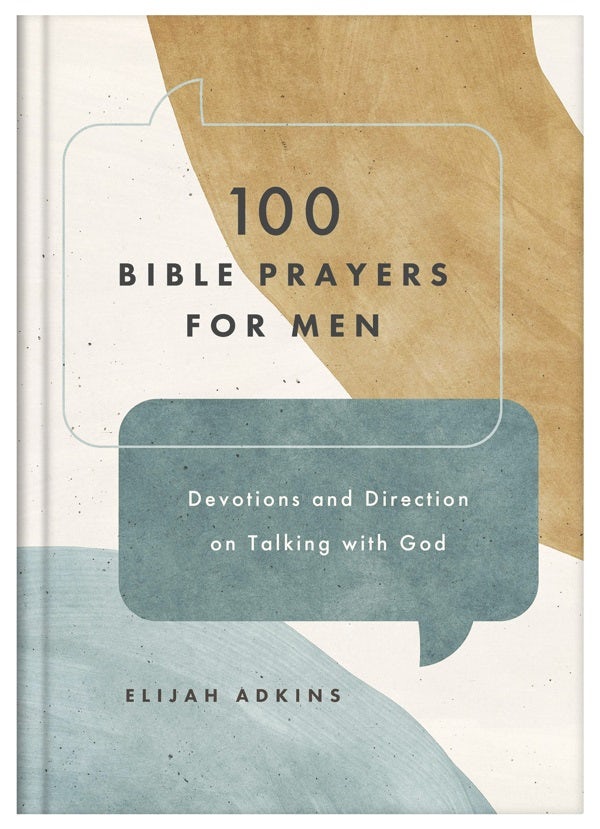 Cover image for 100 Bible Prayers for Men, isbn: 9781636098098
