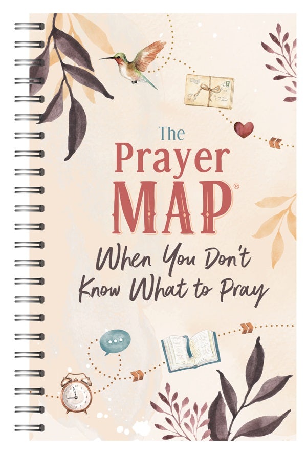 Cover image for The Prayer Map: When You Don't Know What to Pray, isbn: 9781636098708