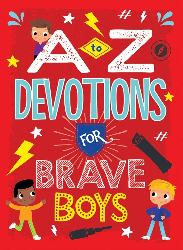 Cover image for A to Z Devotions for Brave Boys, isbn: 9781636099699