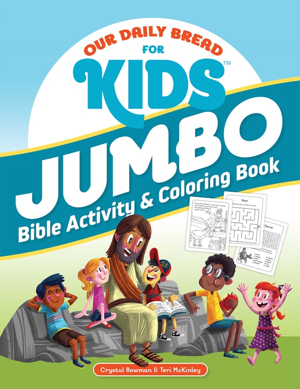 Cover image for Our Daily Bread for Kids Jumbo Bible Activity & Coloring Book, isbn: 9781640701090