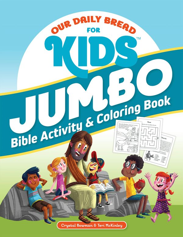 Cover image for Our Daily Bread for Kids Jumbo Bible Activity & Coloring Book, isbn: 9781640701090